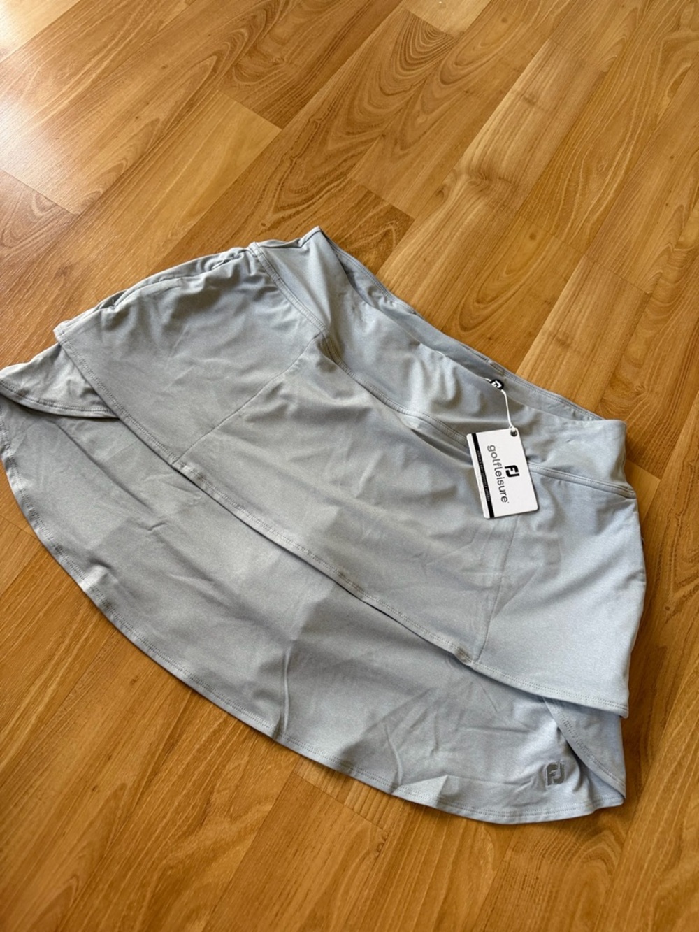 FootJoy NWT women’s layered skirt / skort heather gray size XL super soft